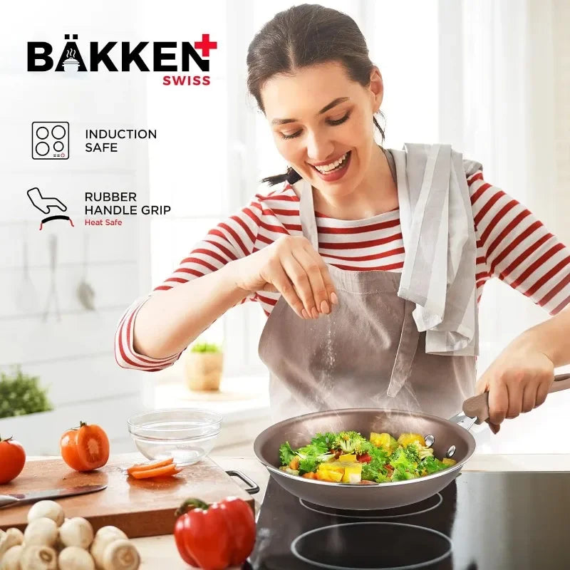 Bakken-Swiss 23 Piece Nonstick Cookware Set